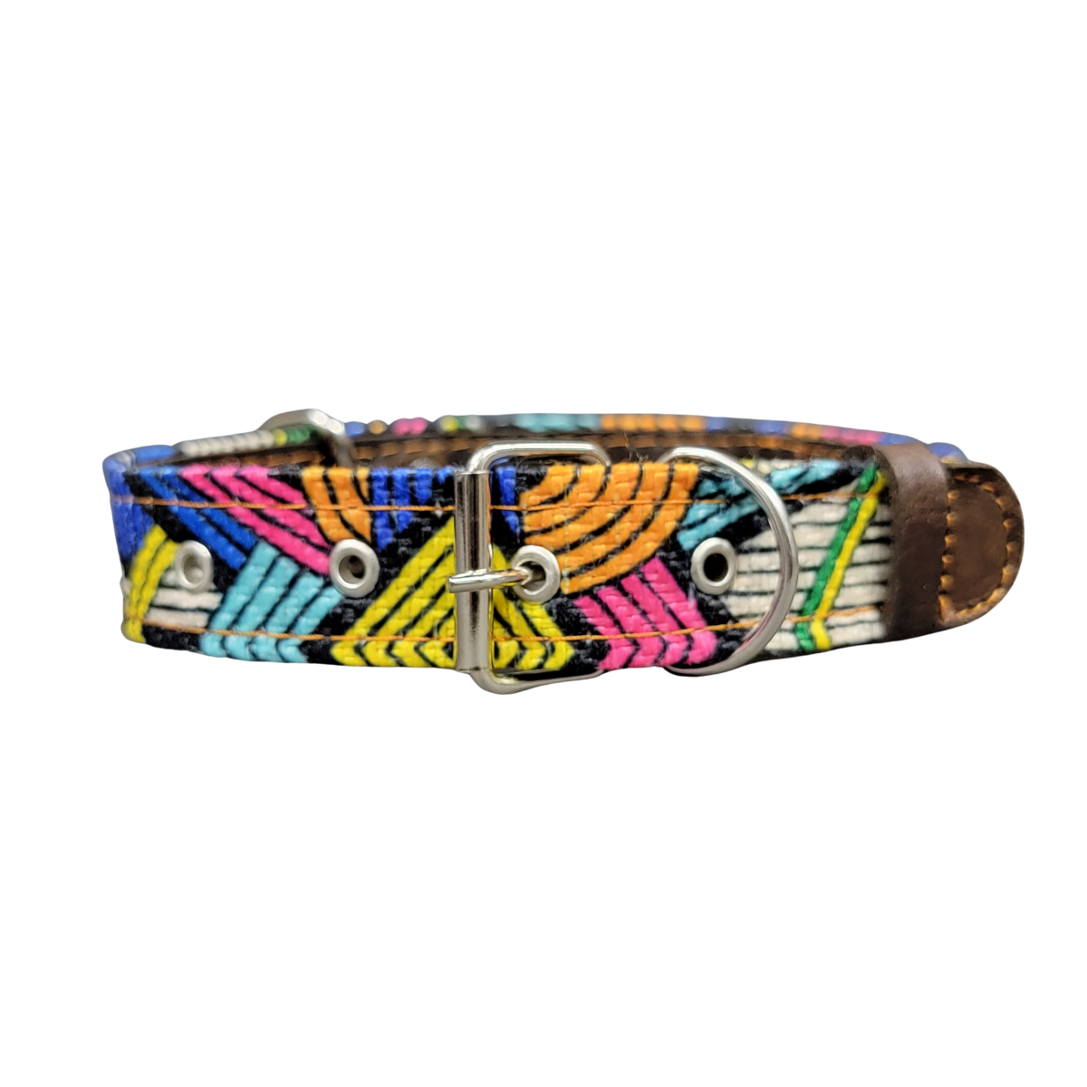 MEDIUM JUTE DOG COLLAR. (50 CM). C126
