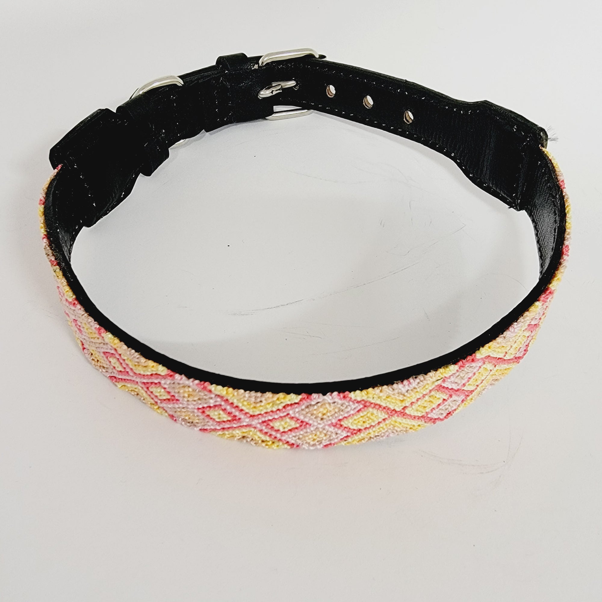 SLIM LARGE DOG COLLAR FROM CHIAPAS. 5669