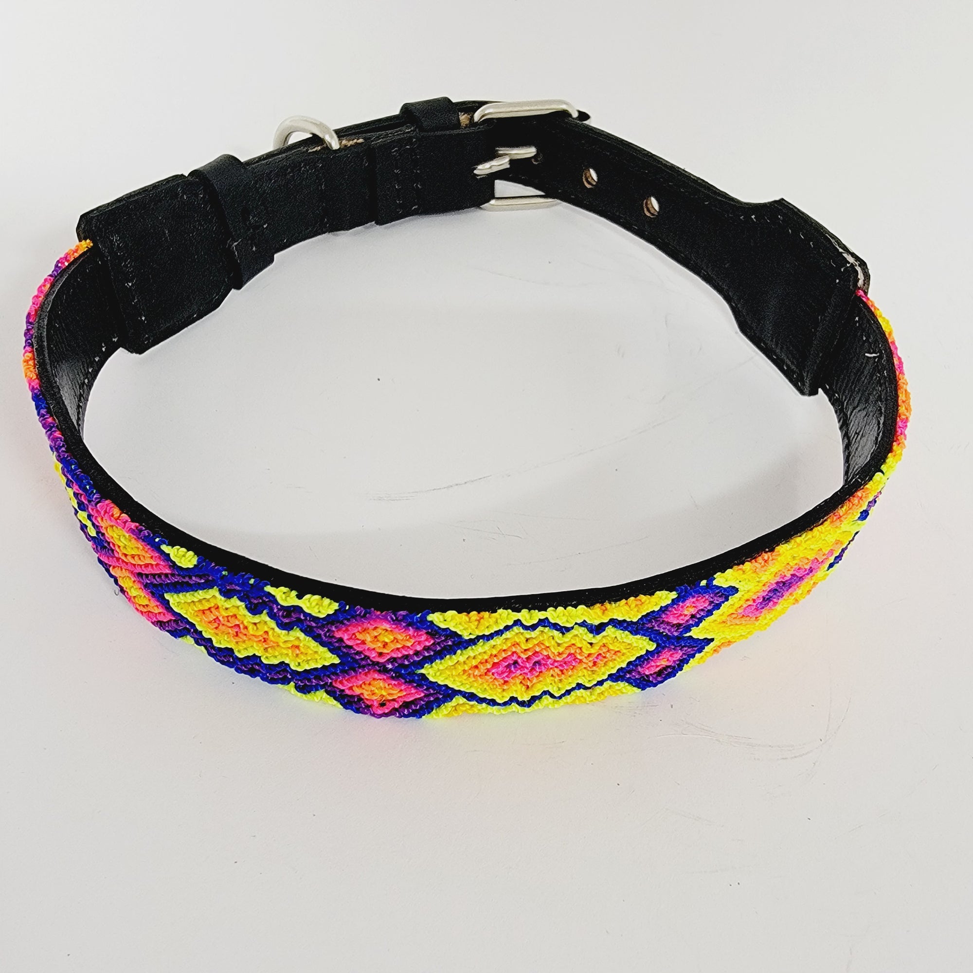 SLIM LARGE DOG COLLAR FROM CHIAPAS. 5659