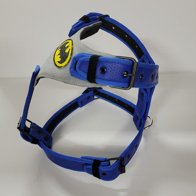 BATMAN BLUE DOG HARNESS