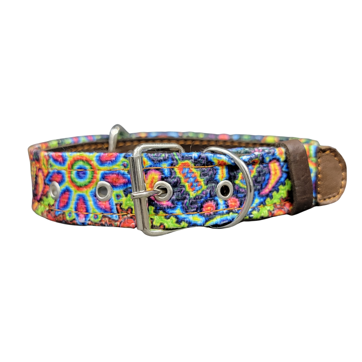 MEDIUM JUTE DOG COLLAR. (50 CM). C125