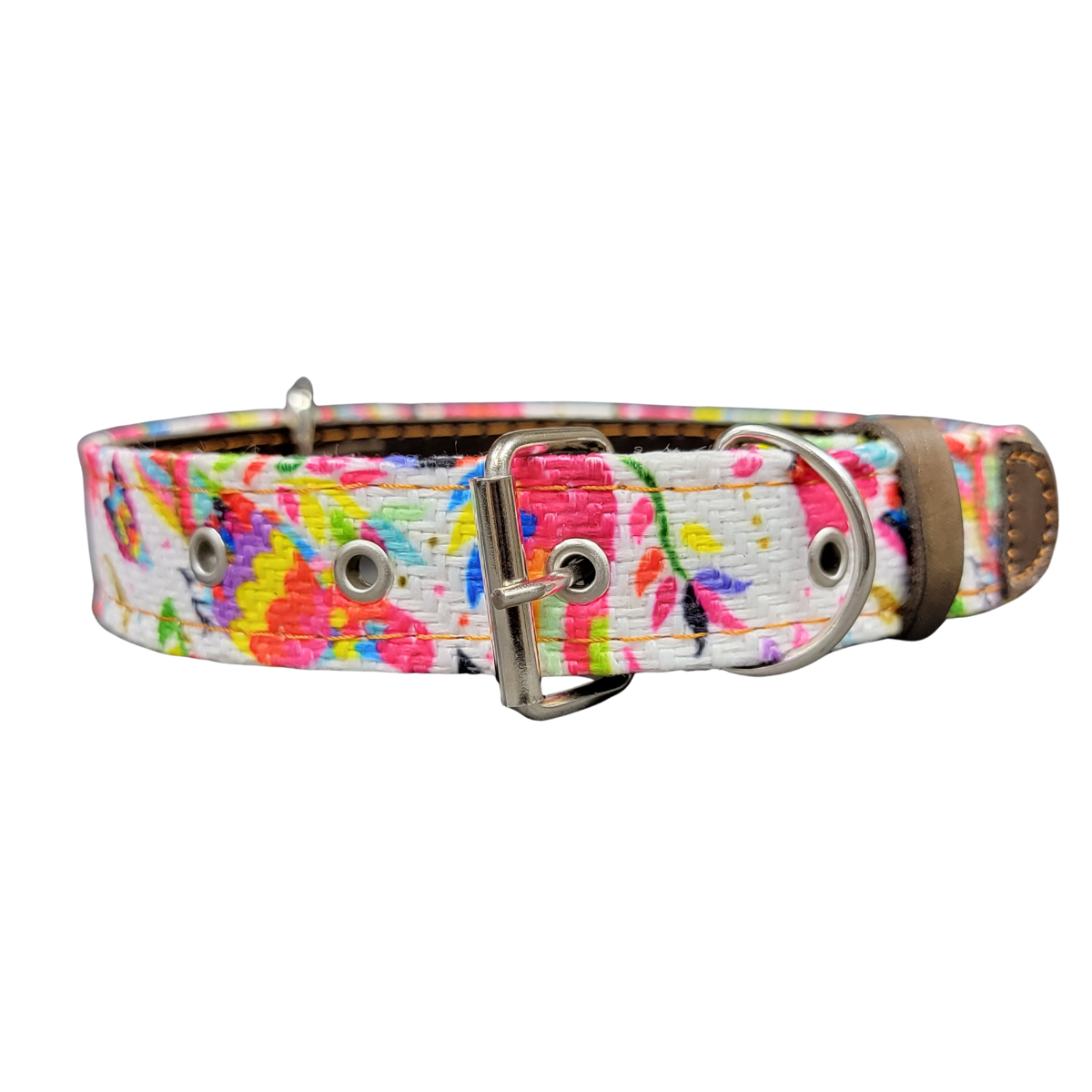 MEDIUM JUTE DOG COLLAR. (50 CM). C124