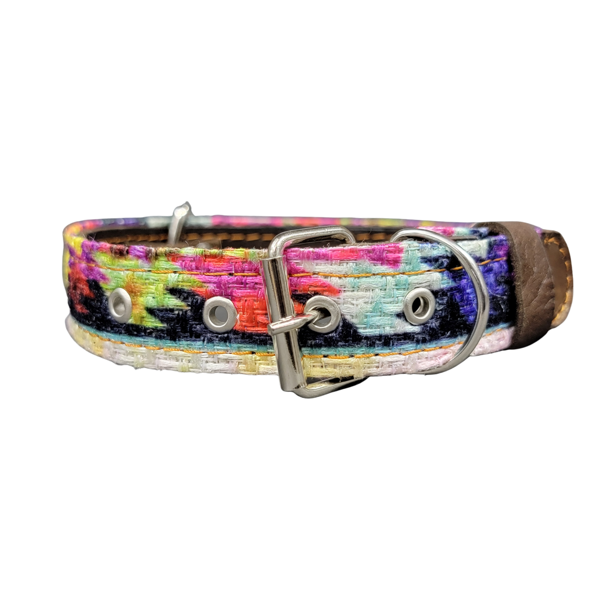 MEDIUM JUTE DOG COLLAR. (50 CM). C123