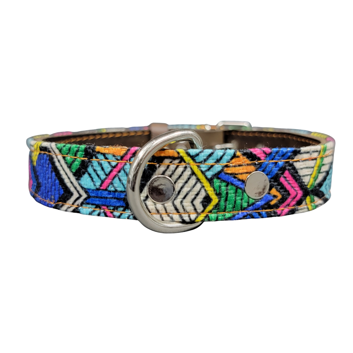 MEDIUM JUTE DOG COLLAR. (55 CM). C122
