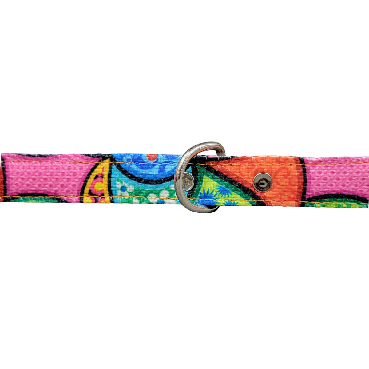 MEDIUM JUTE DOG COLLAR. (55 CM). C118