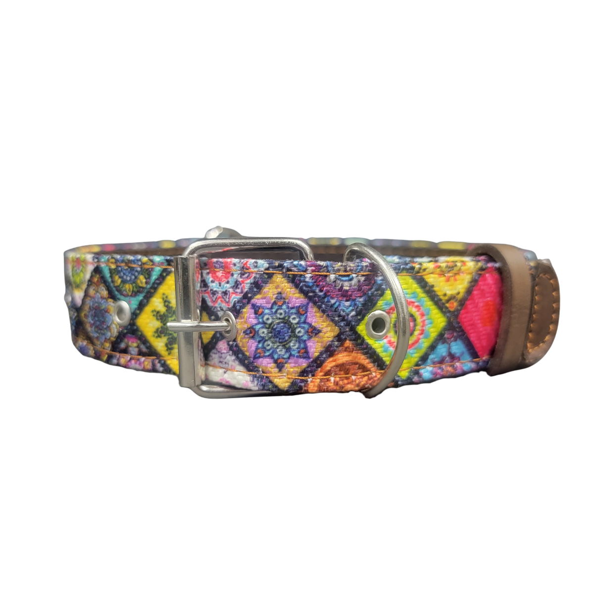 XL JUTE DOG COLLAR. (65 CM). C108