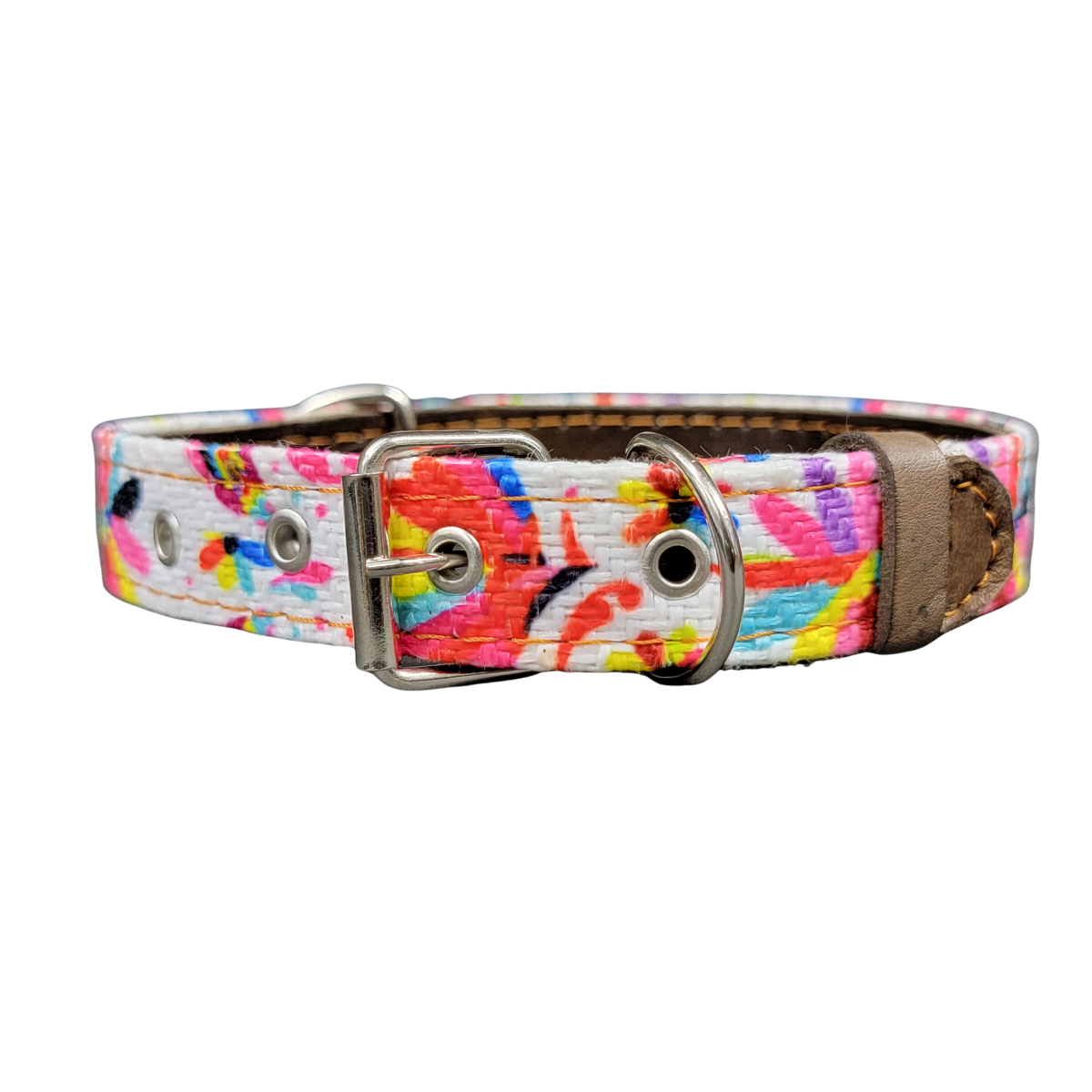 SMALL JUTE DOG COLLAR. (45 CM). C130