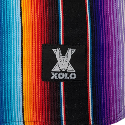 BLACK SARAPE TRADITIONAL DOG JACKET