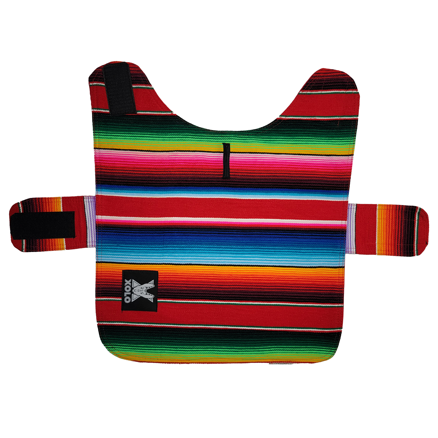 RED SARAPE TRADITIONAL DOG JACKET