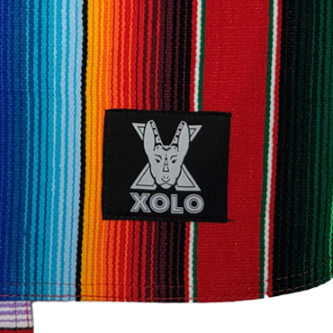 RED SARAPE TRADITIONAL DOG JACKET