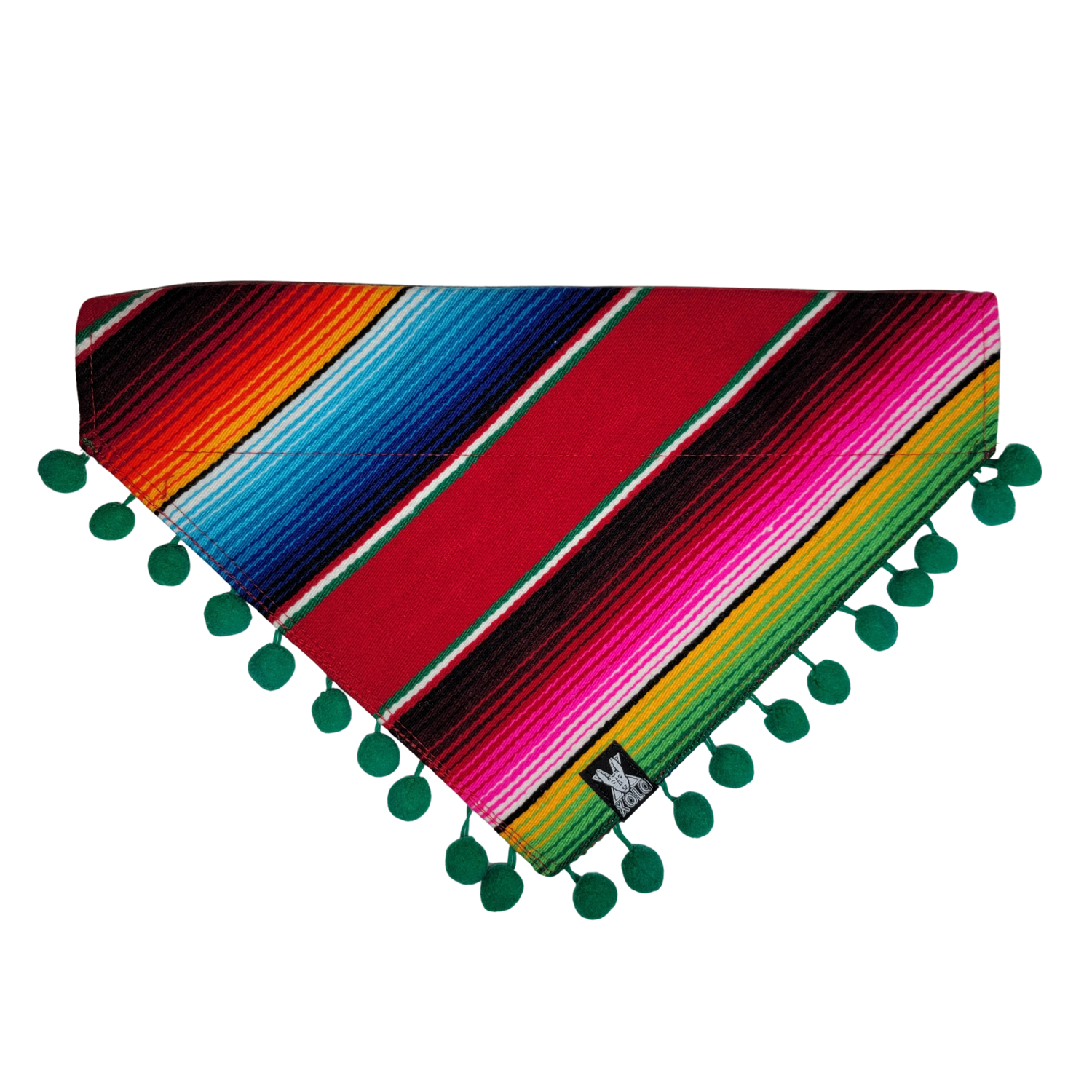 B2 LARGE SARAPE DOG BANDANA: HOLIDAY EDITION