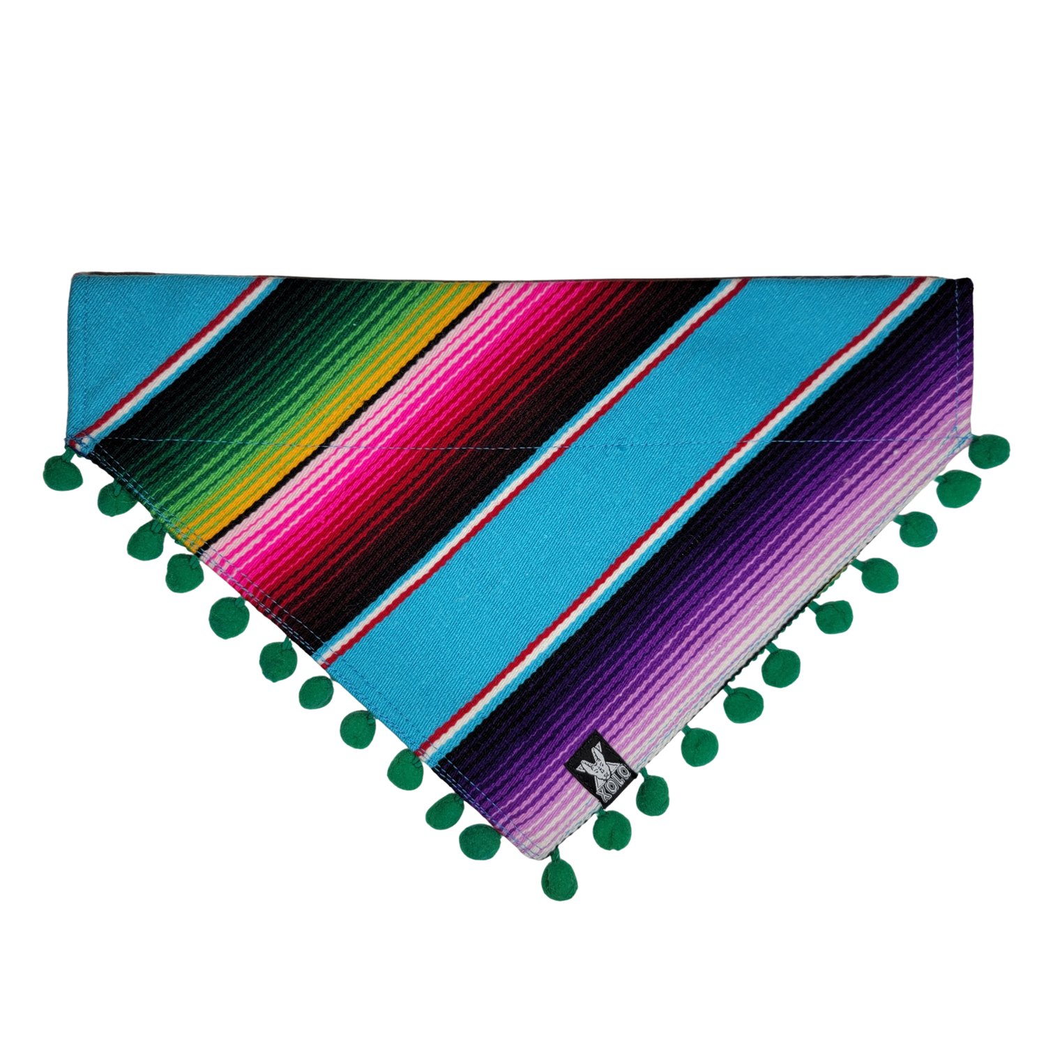 B3 LARGE SARAPE DOG BANDANA: HOLIDAY EDITION