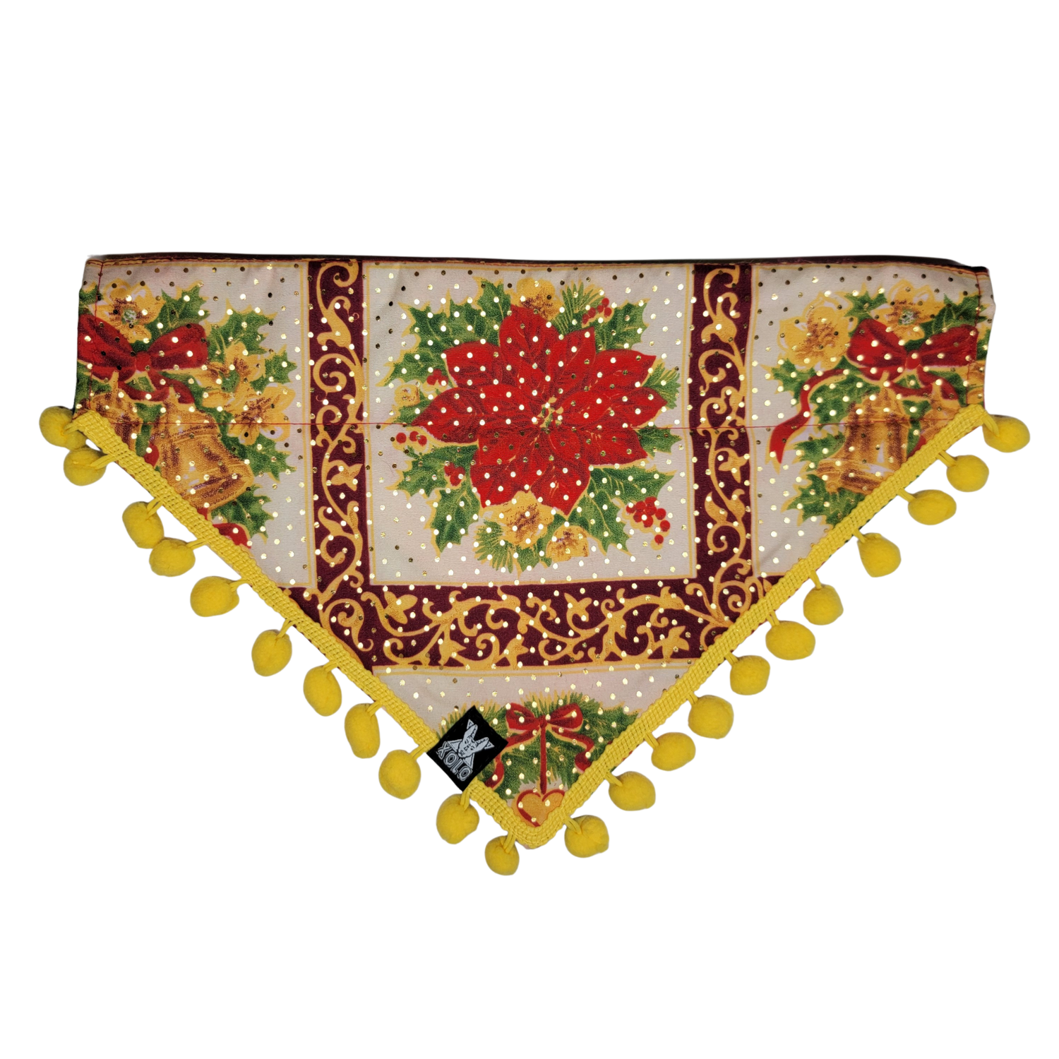 B9 LARGE SARAPE DOG BANDANA: HOLIDAY EDITION