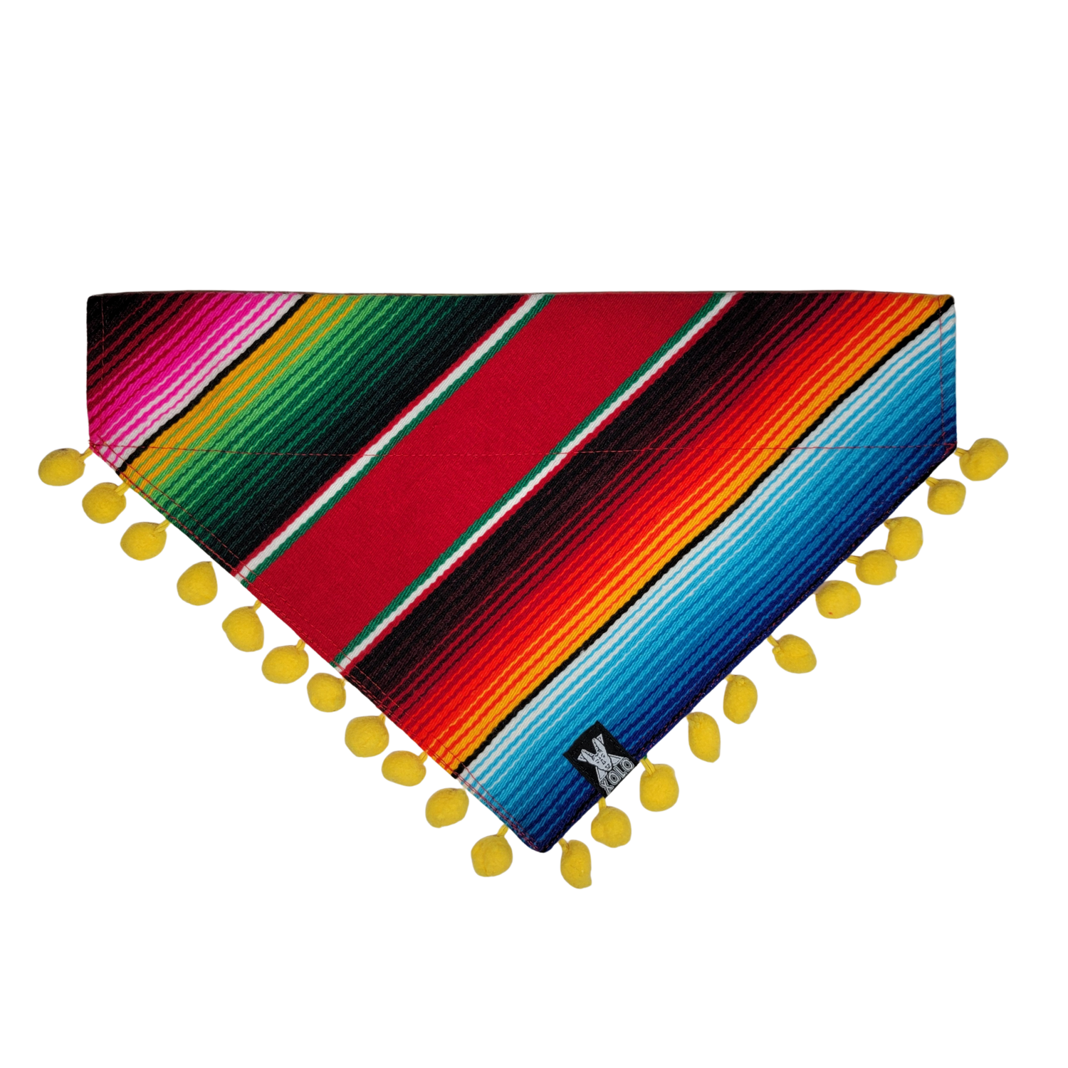 B9 LARGE SARAPE DOG BANDANA: HOLIDAY EDITION