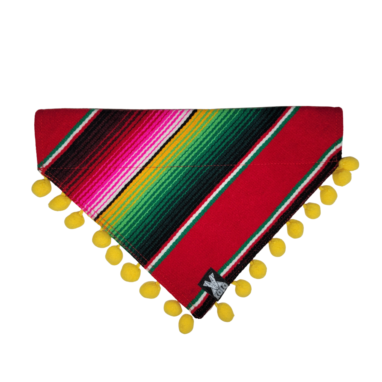 B12 MEDIUM SARAPE DOG BANDANA: HOLIDAY EDITION