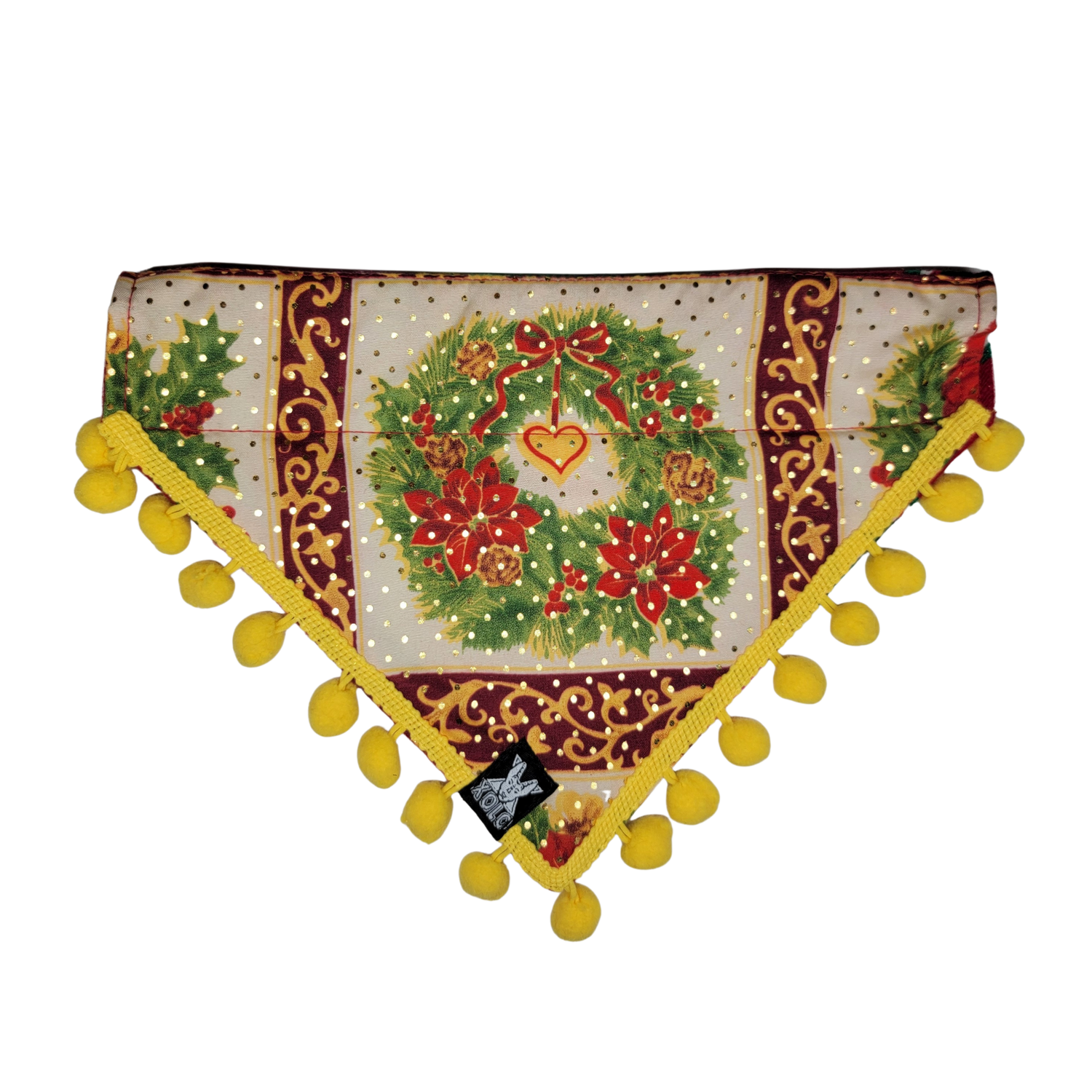 B13 MEDIUM SARAPE DOG BANDANA: HOLIDAY EDITION