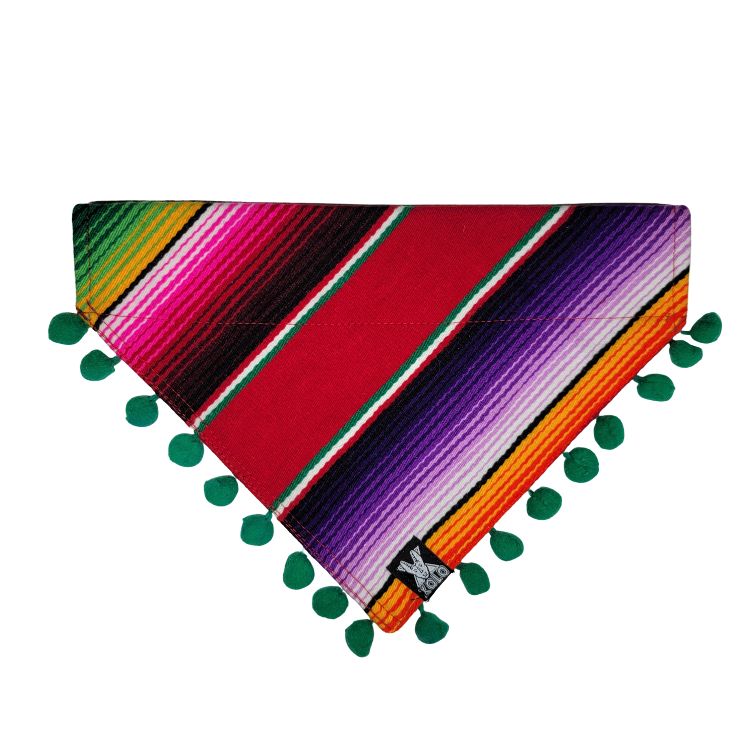 B14 MEDIUM SARAPE DOG BANDANA: HOLIDAY EDITION