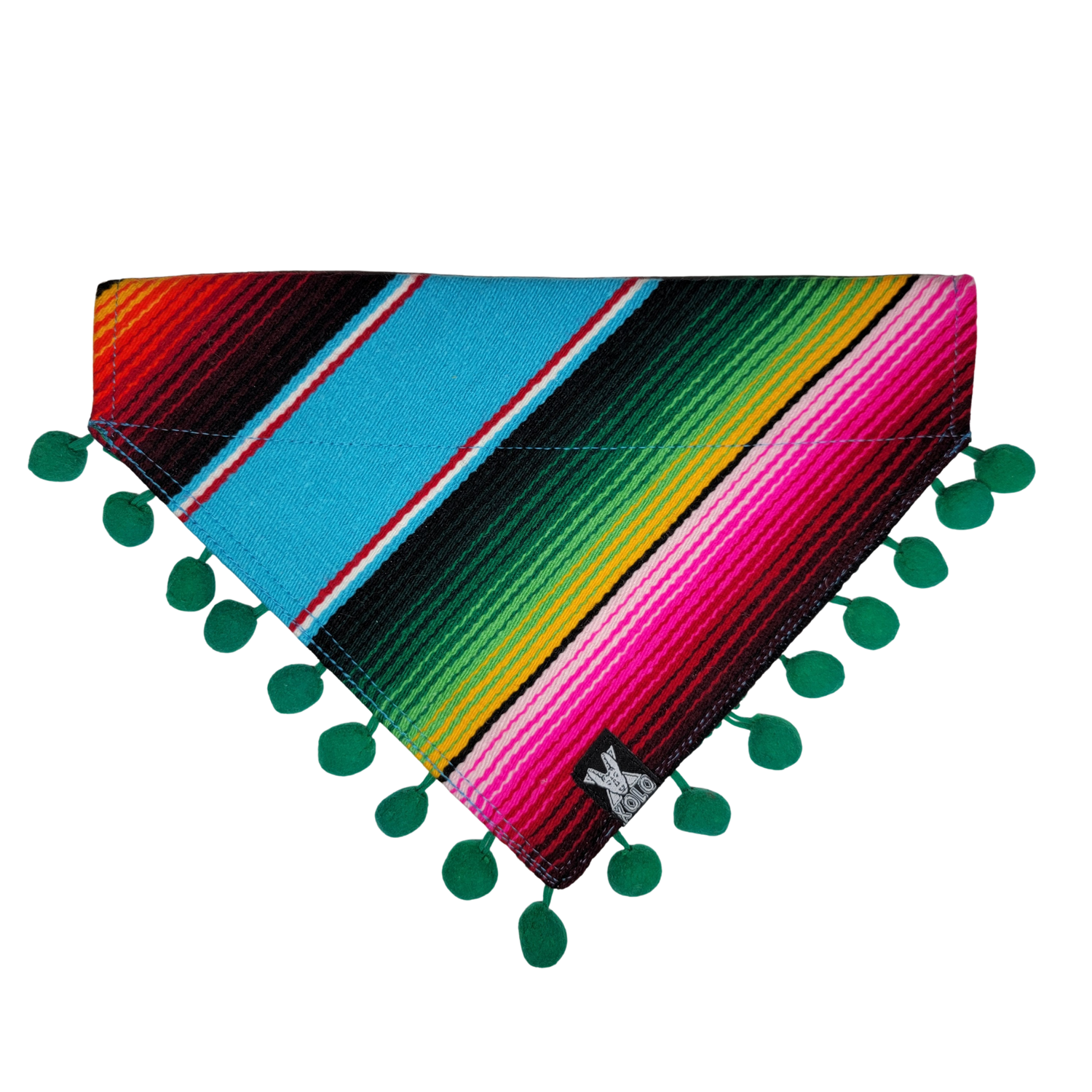 B16 MEDIUM SARAPE DOG BANDANA: HOLIDAY EDITION