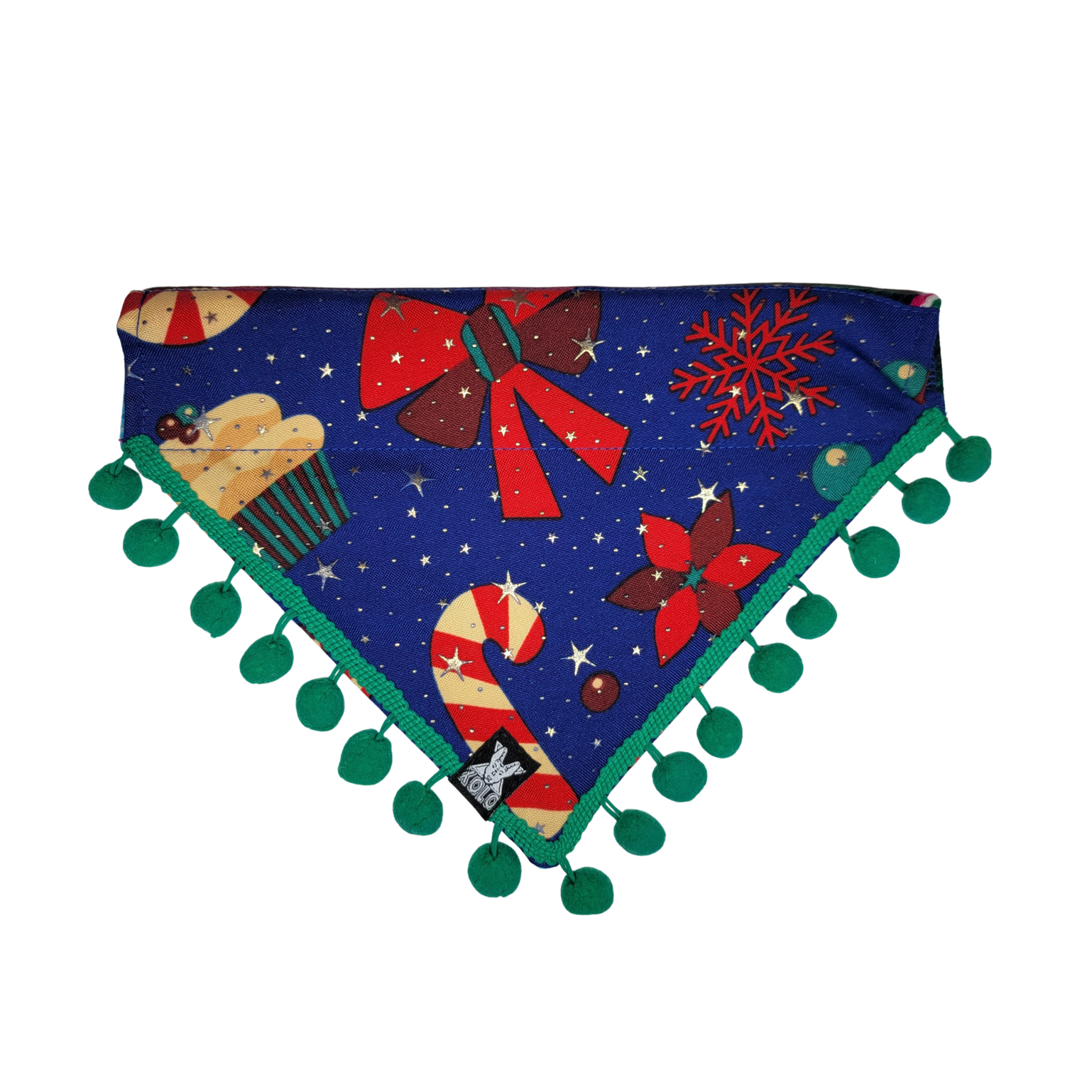 B17 MEDIUM SARAPE DOG BANDANA: HOLIDAY EDITION