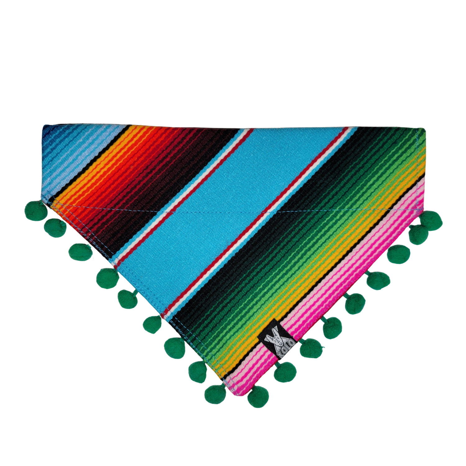 B18 MEDIUM SARAPE DOG BANDANA: HOLIDAY EDITION