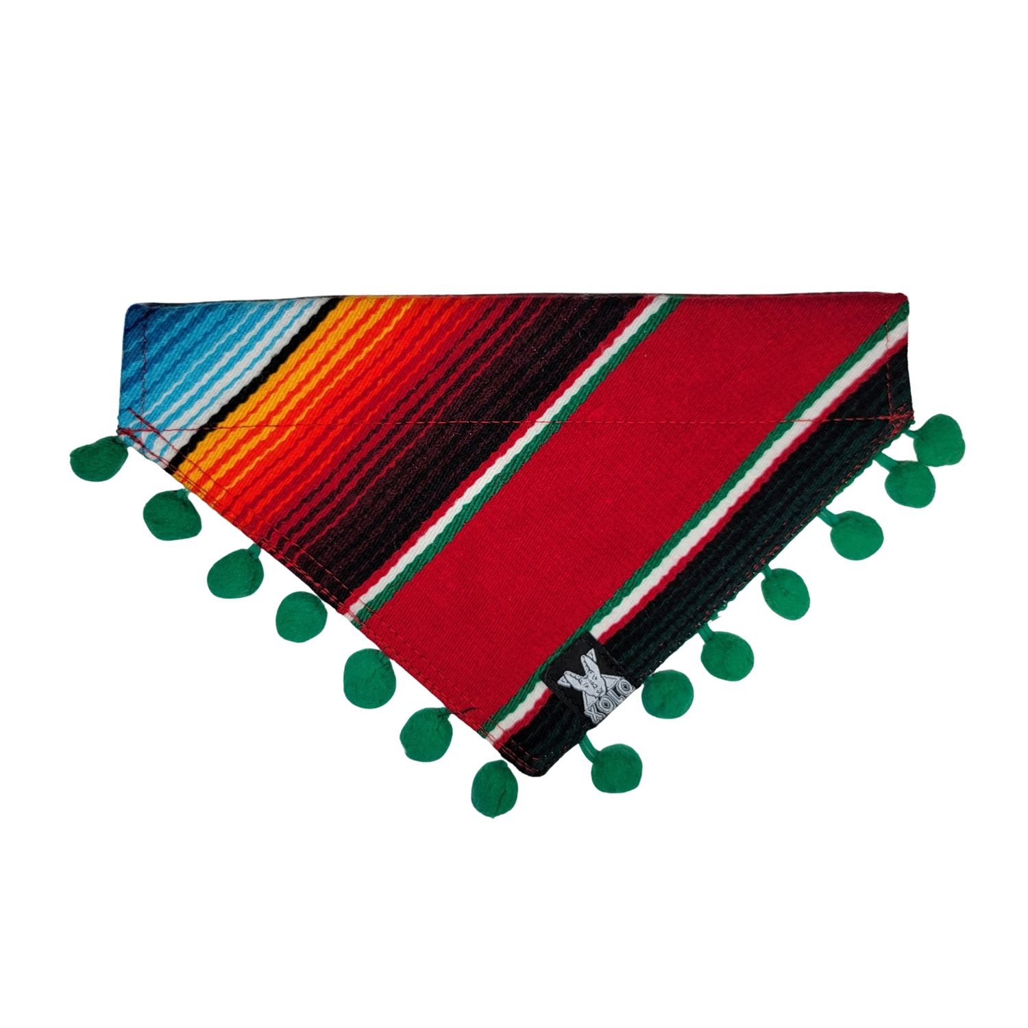 B33. SMALL SARAPE DOG BANDANA: HOLIDAY EDITION