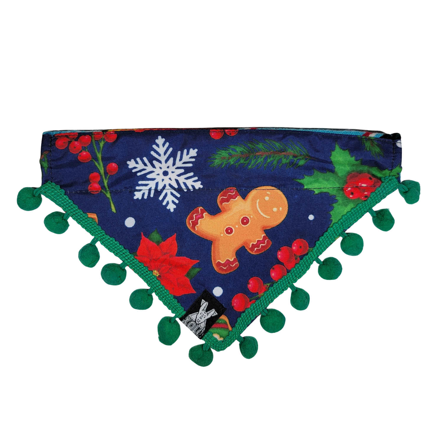 B32. SMALL SARAPE DOG BANDANA: HOLIDAY EDITION