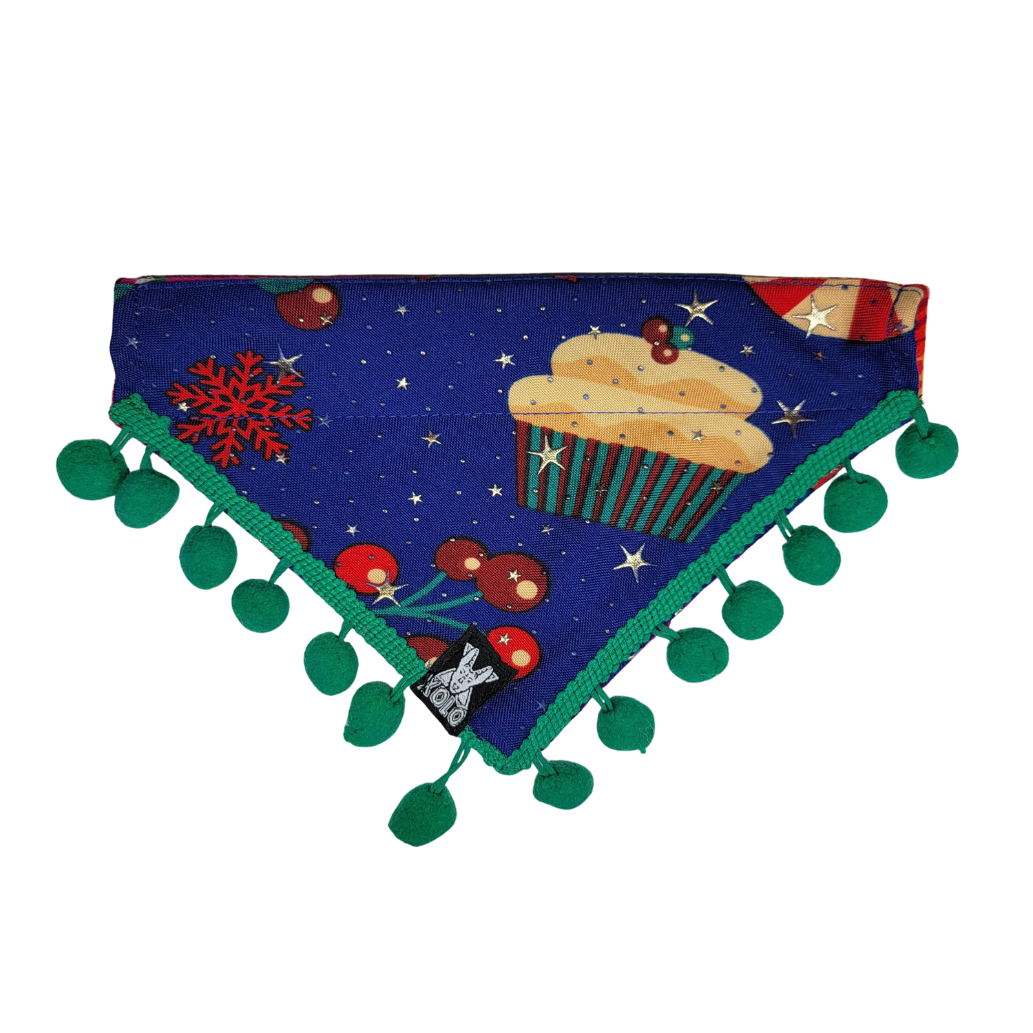 B31. SMALL SARAPE DOG BANDANA: HOLIDAY EDITION