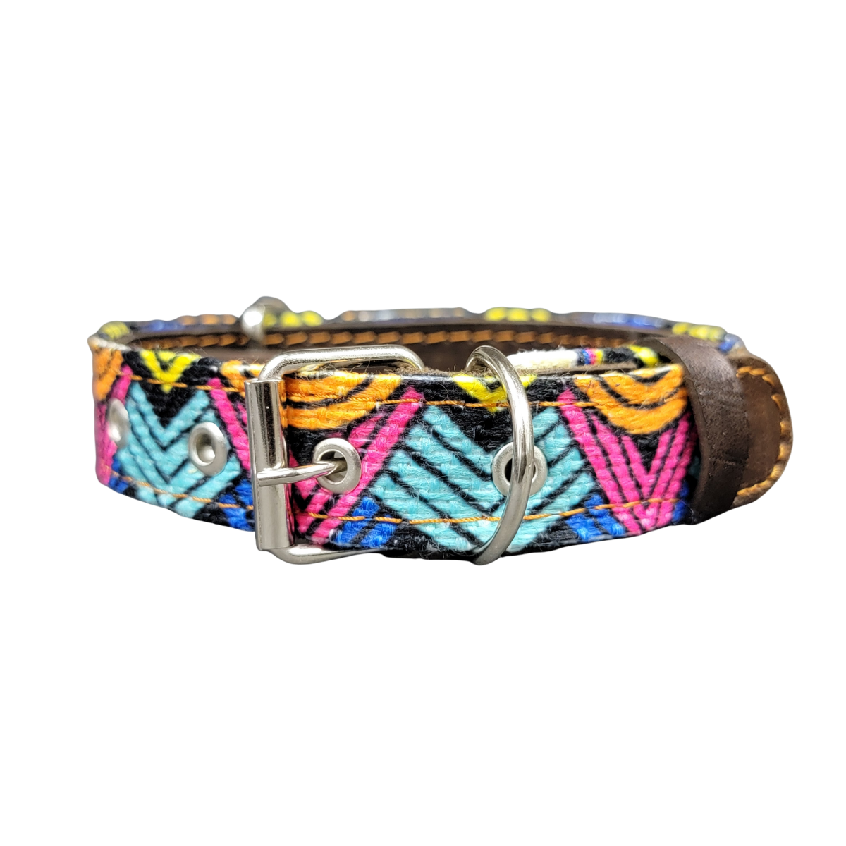 SMALL JUTE DOG COLLAR. (40 CM). C136
