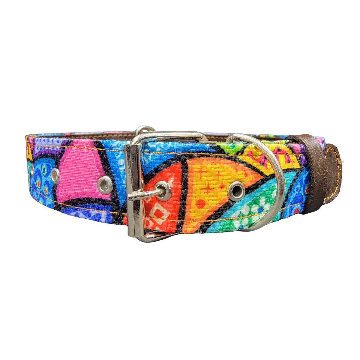 2XL JUTE DOG COLLAR. (75 CM). C102