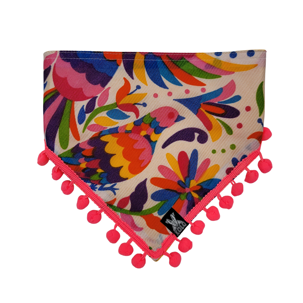 Lifestyle Velcro Dog Bandana L – White | LB009