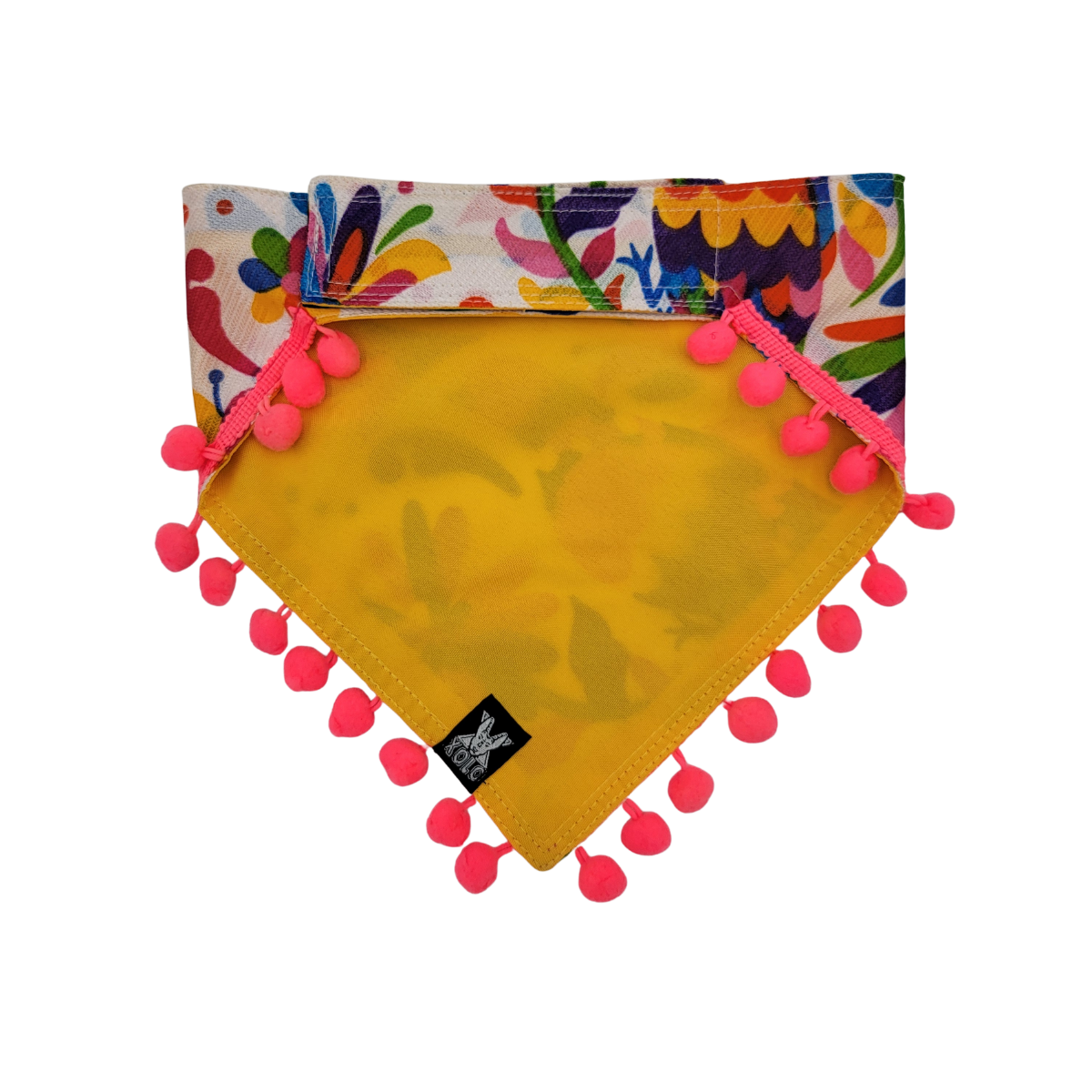 Lifestyle Velcro Dog Bandana L – White | LB009