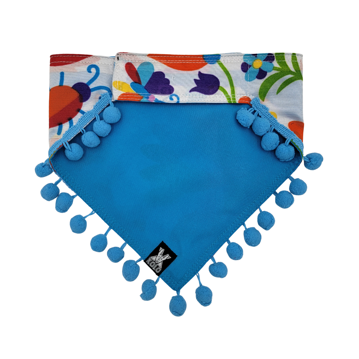 Lifestyle Velcro Dog Bandana L – White | LB015