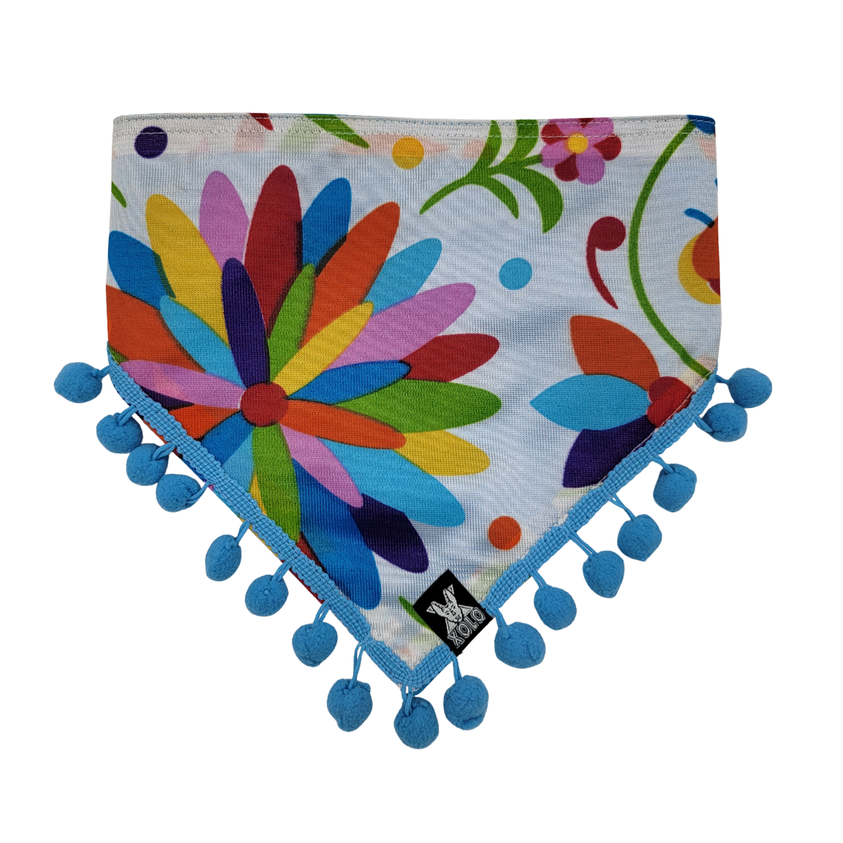 Lifestyle Velcro Dog Bandana L – White | LB015