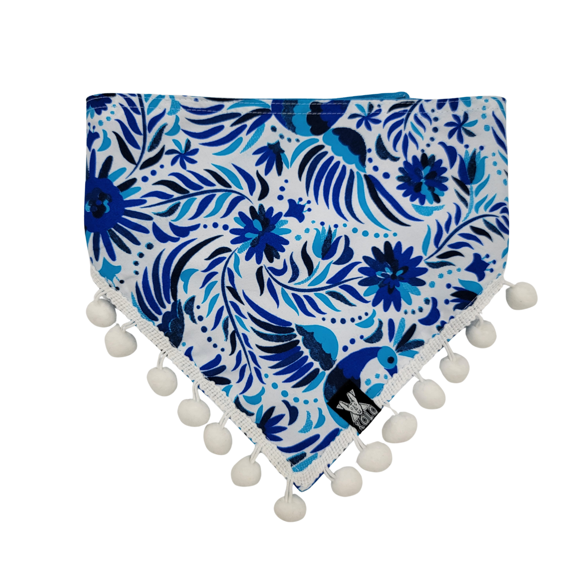 Lifestyle Velcro Dog Bandana L – White | LB016