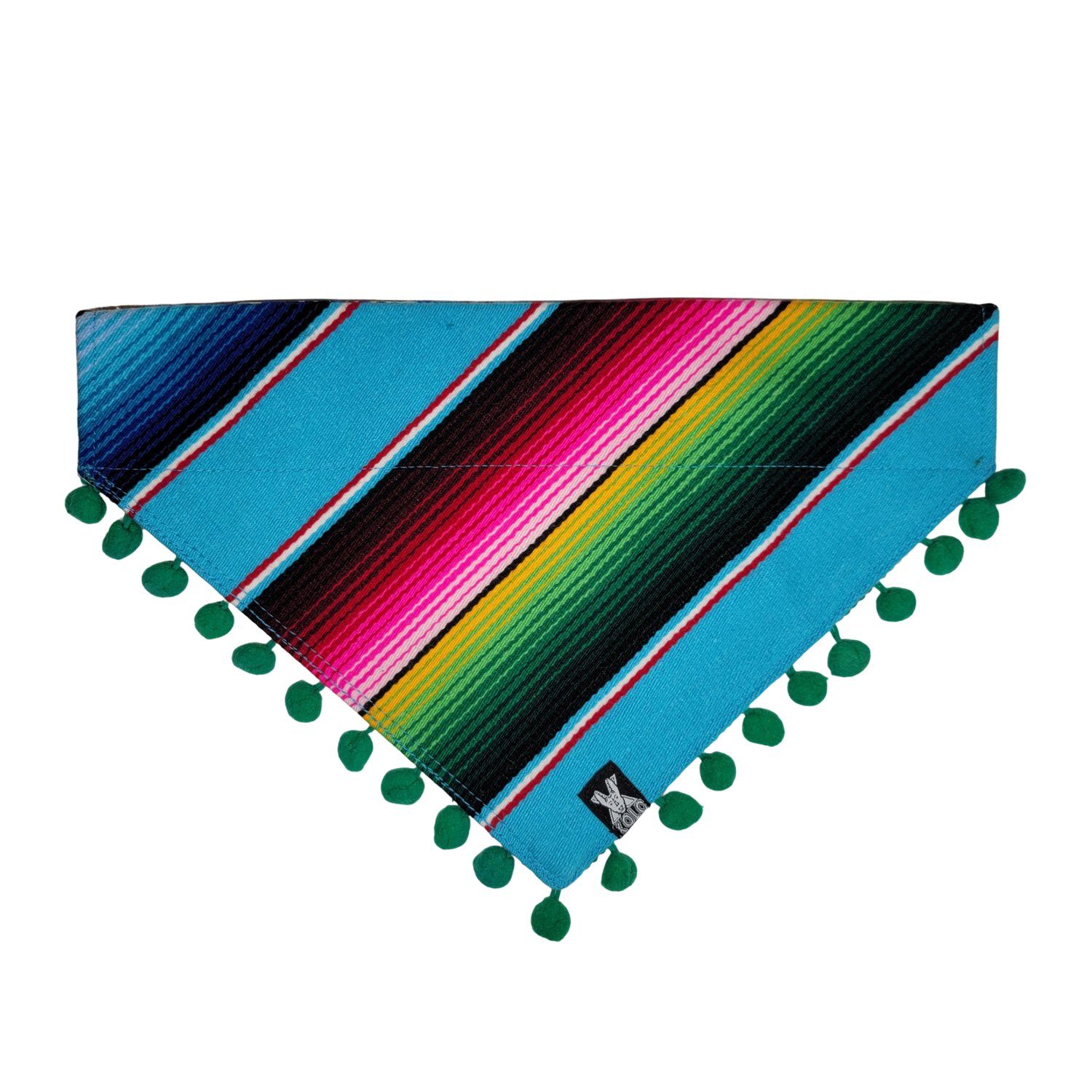 B10 LARGE SARAPE DOG BANDANA: HOLIDAY EDITION