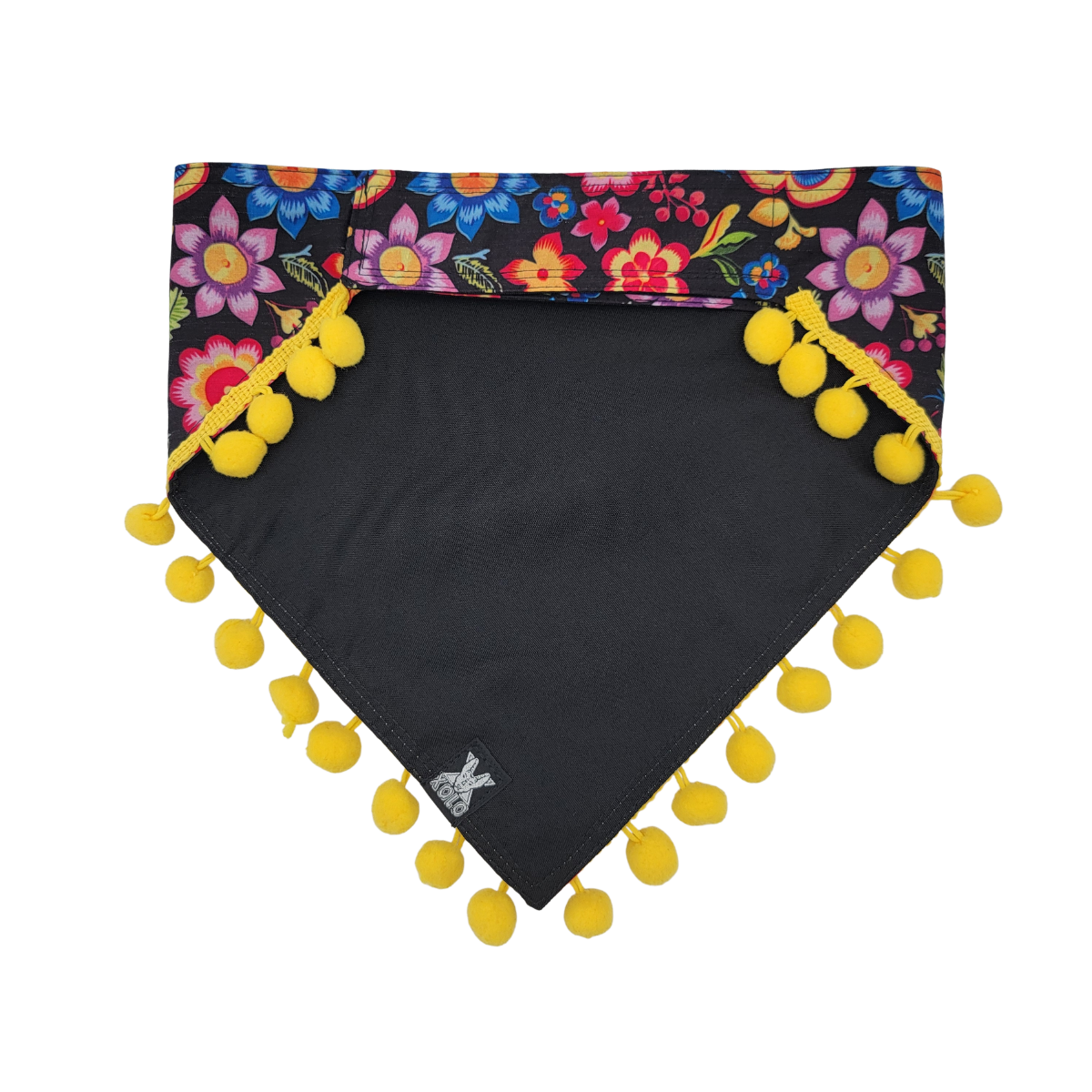 Lifestyle Velcro Dog Bandana XL – Black | LB033