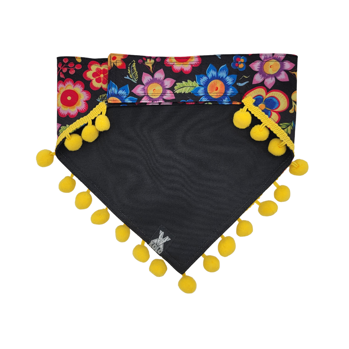 Lifestyle Velcro Dog Bandana L – Black | LB025