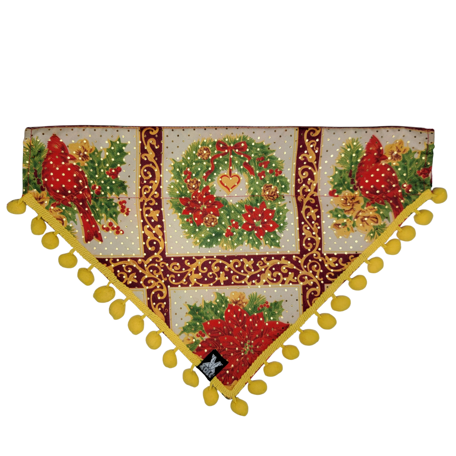 B26. XL SARAPE DOG BANDANA: HOLIDAY EDITION