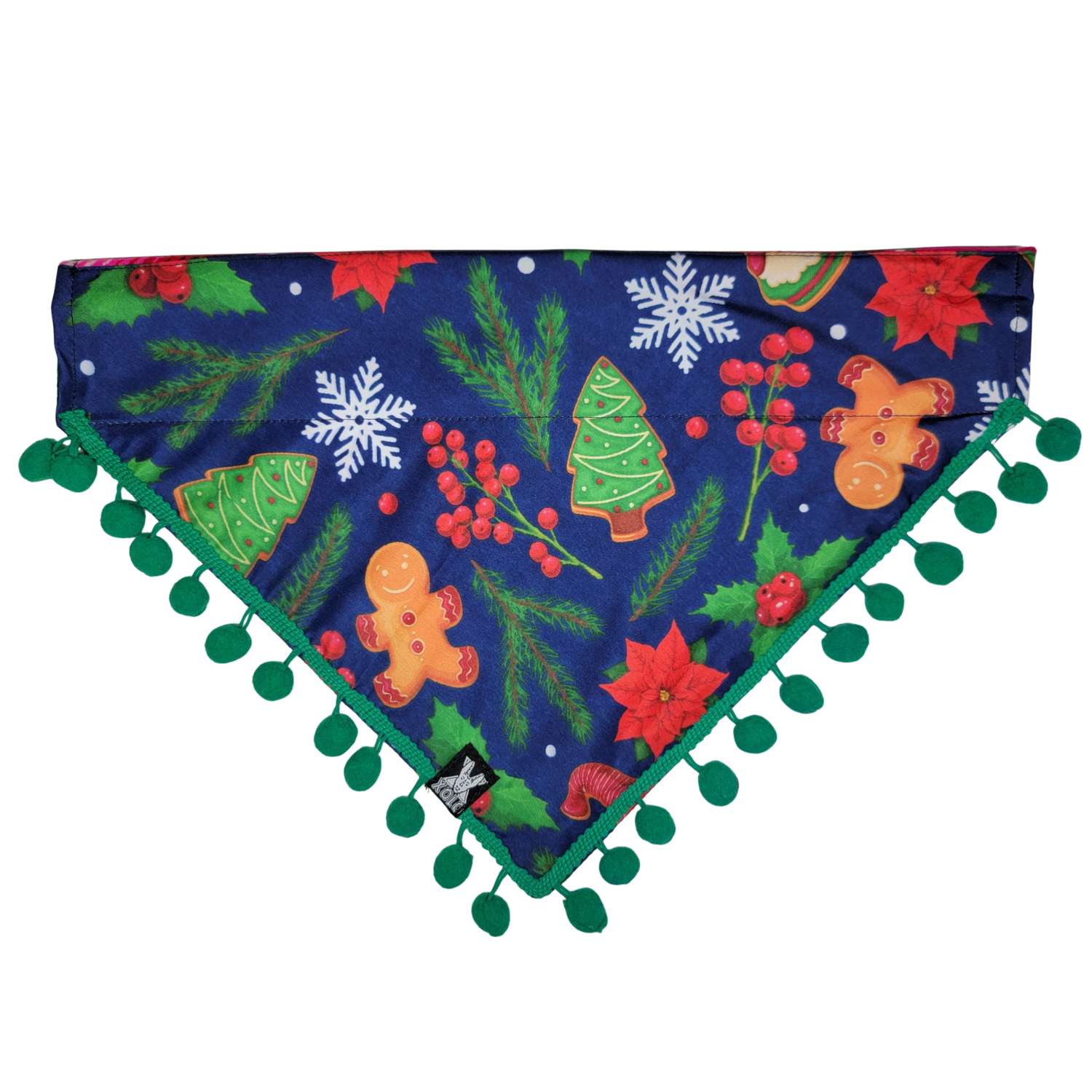B27. XL SARAPE DOG BANDANA: HOLIDAY EDITION