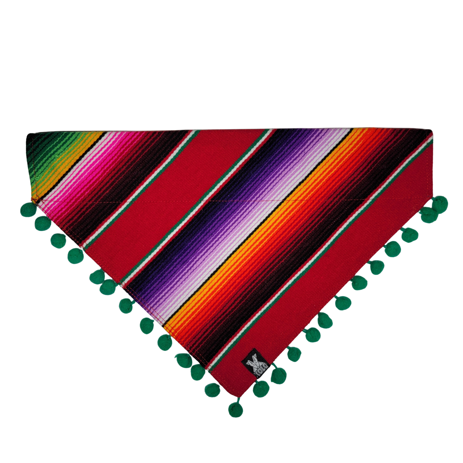 B28. XL SARAPE DOG BANDANA: HOLIDAY EDITION