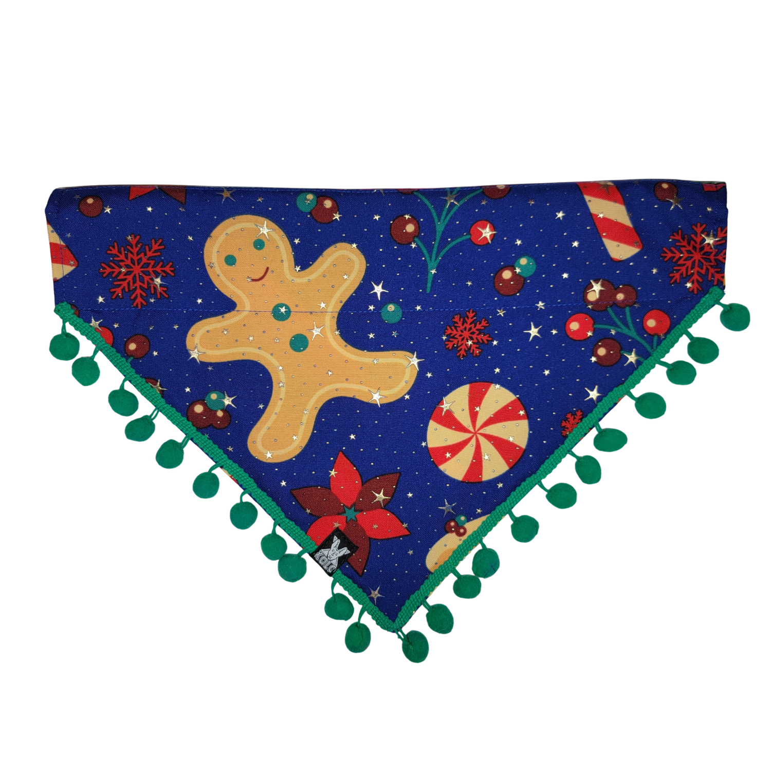 B25. XL SARAPE DOG BANDANA: HOLIDAY EDITION