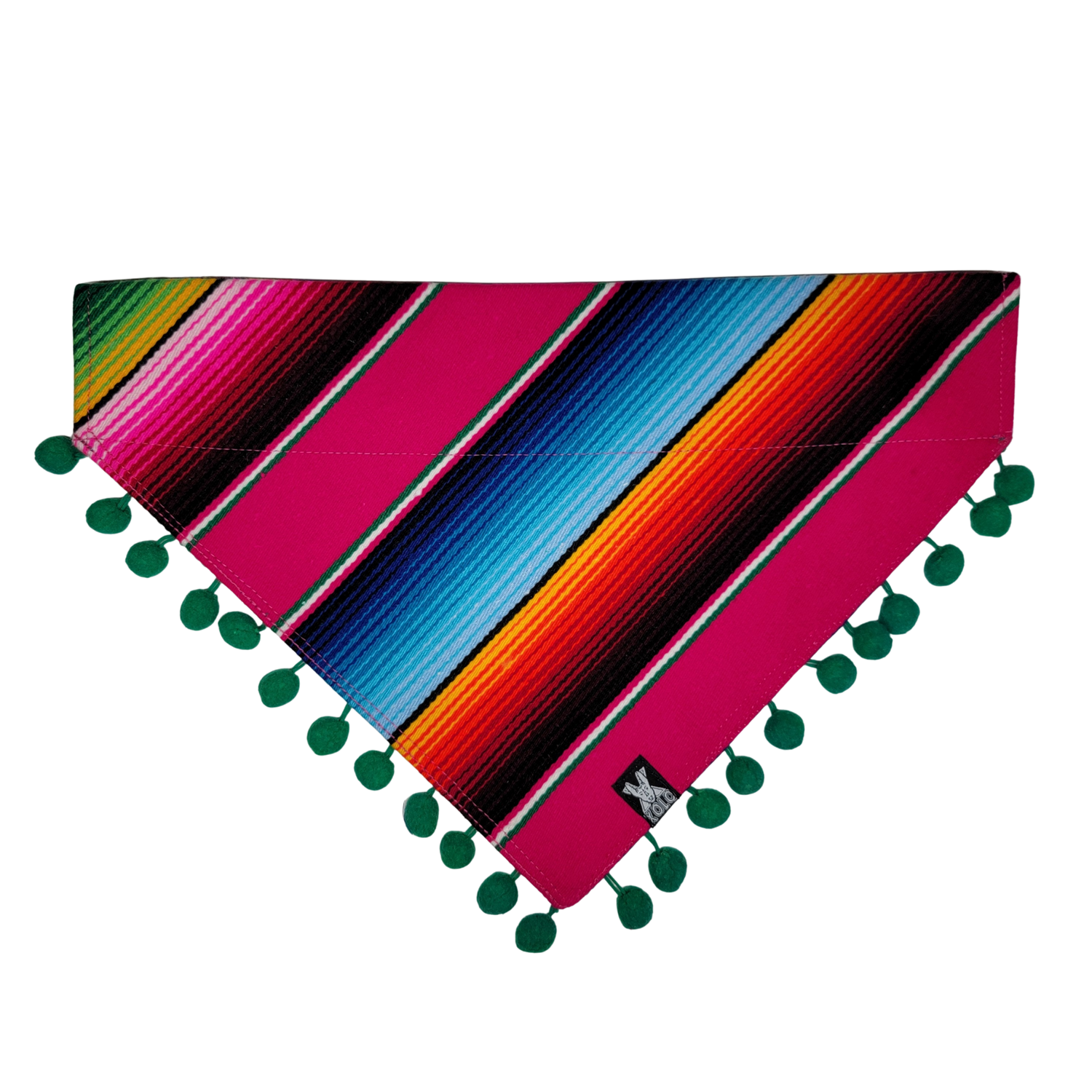 B25. XL SARAPE DOG BANDANA: HOLIDAY EDITION