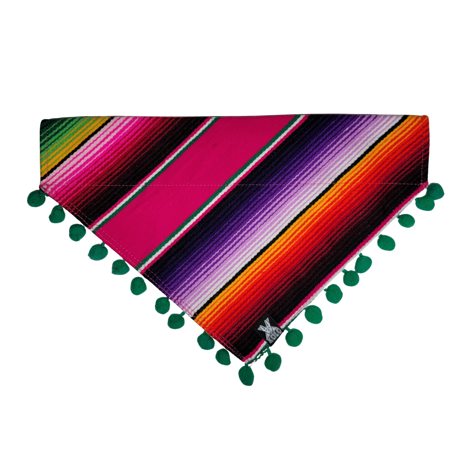 B11 LARGE SARAPE DOG BANDANA: HOLIDAY EDITION