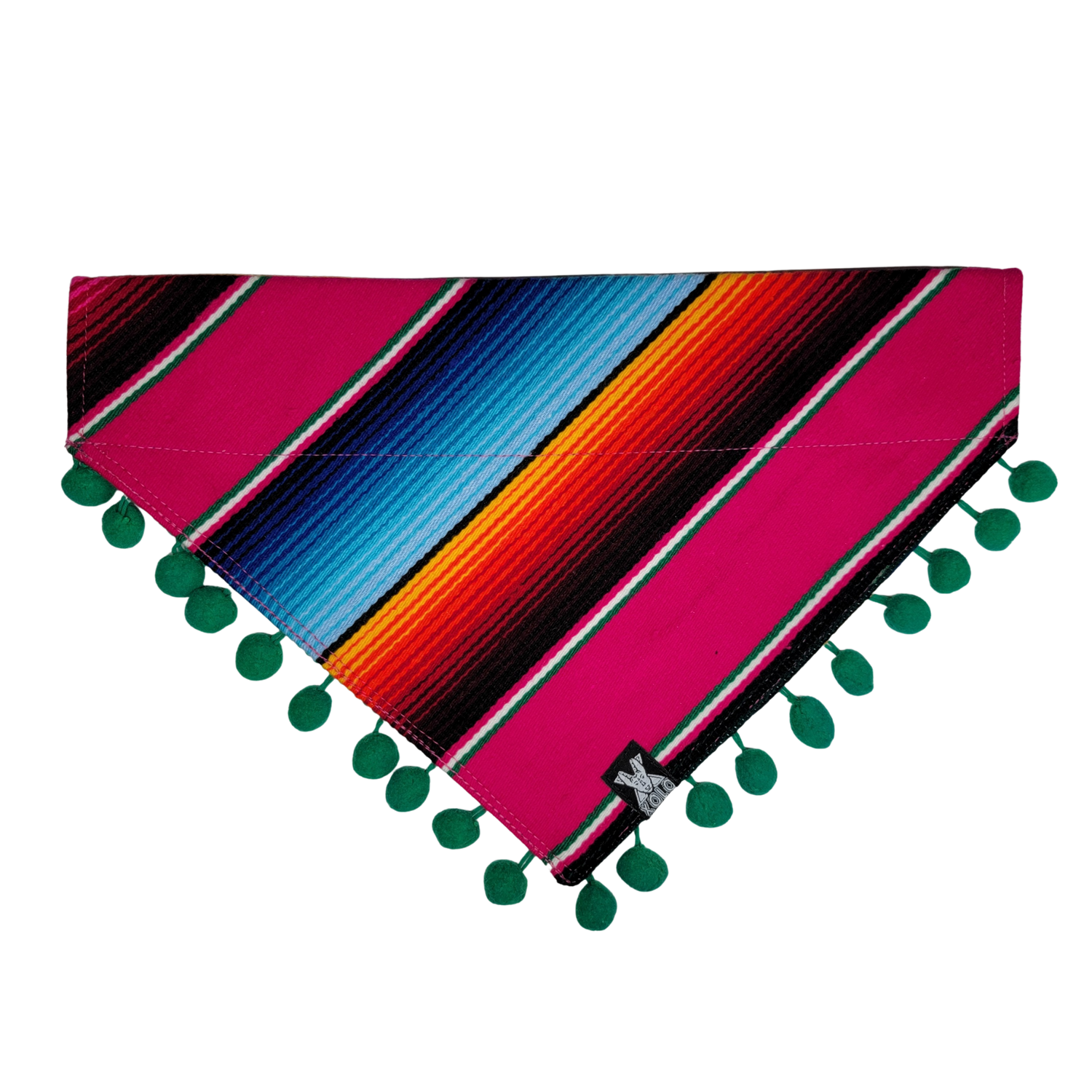 B4 LARGE SARAPE DOG BANDANA: HOLIDAY EDITION