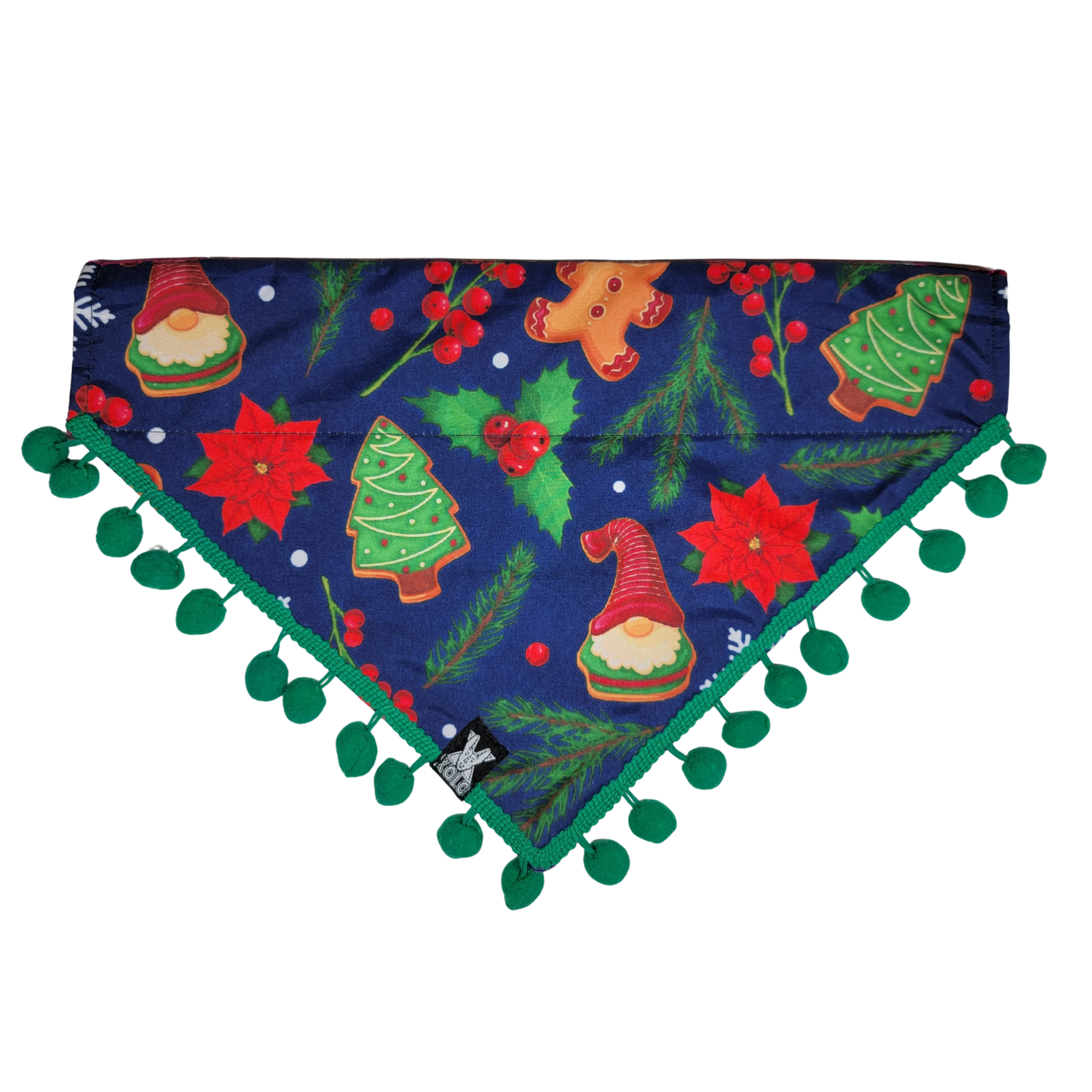 B5 LARGE SARAPE DOG BANDANA: HOLIDAY EDITION
