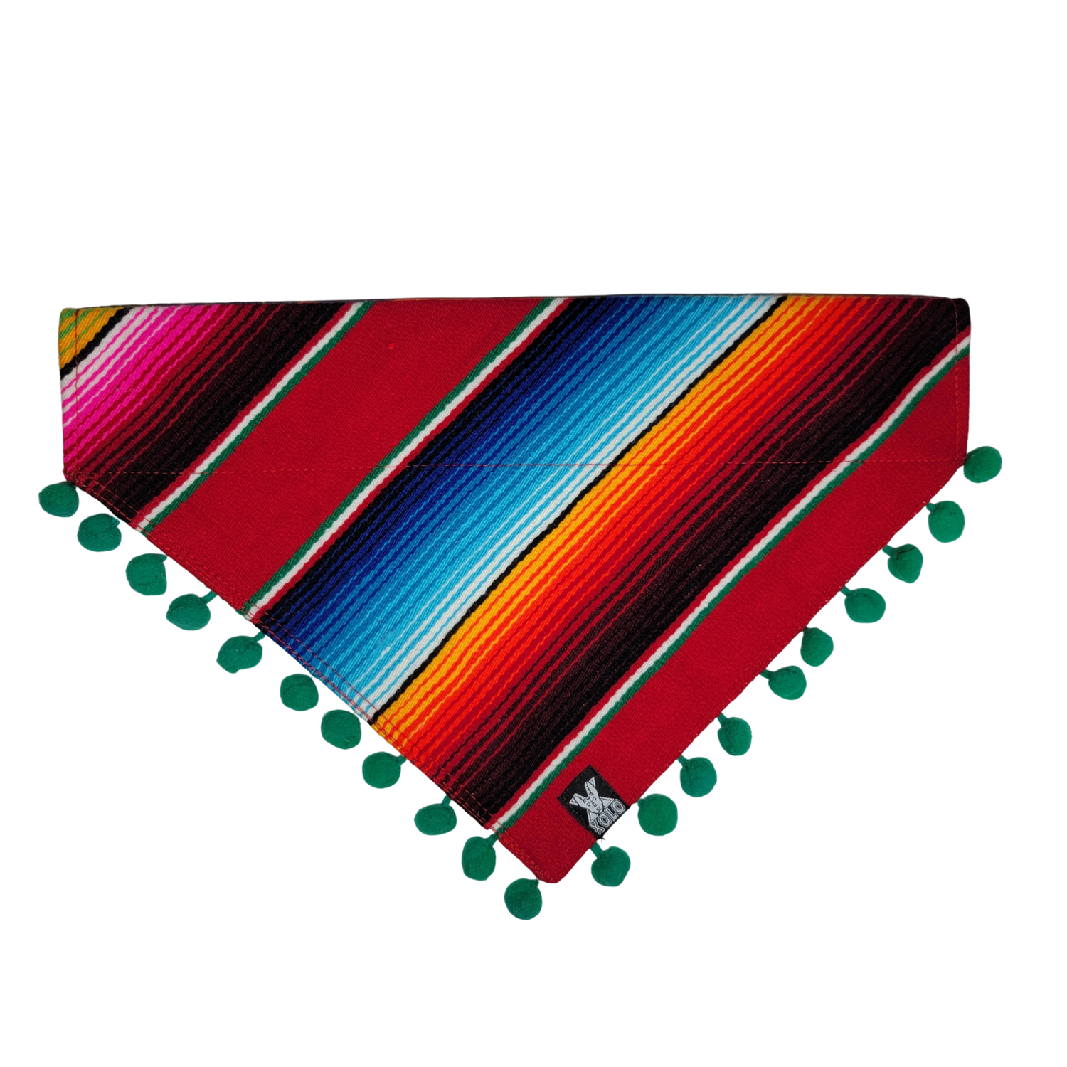 B6 LARGE SARAPE DOG BANDANA: HOLIDAY EDITION