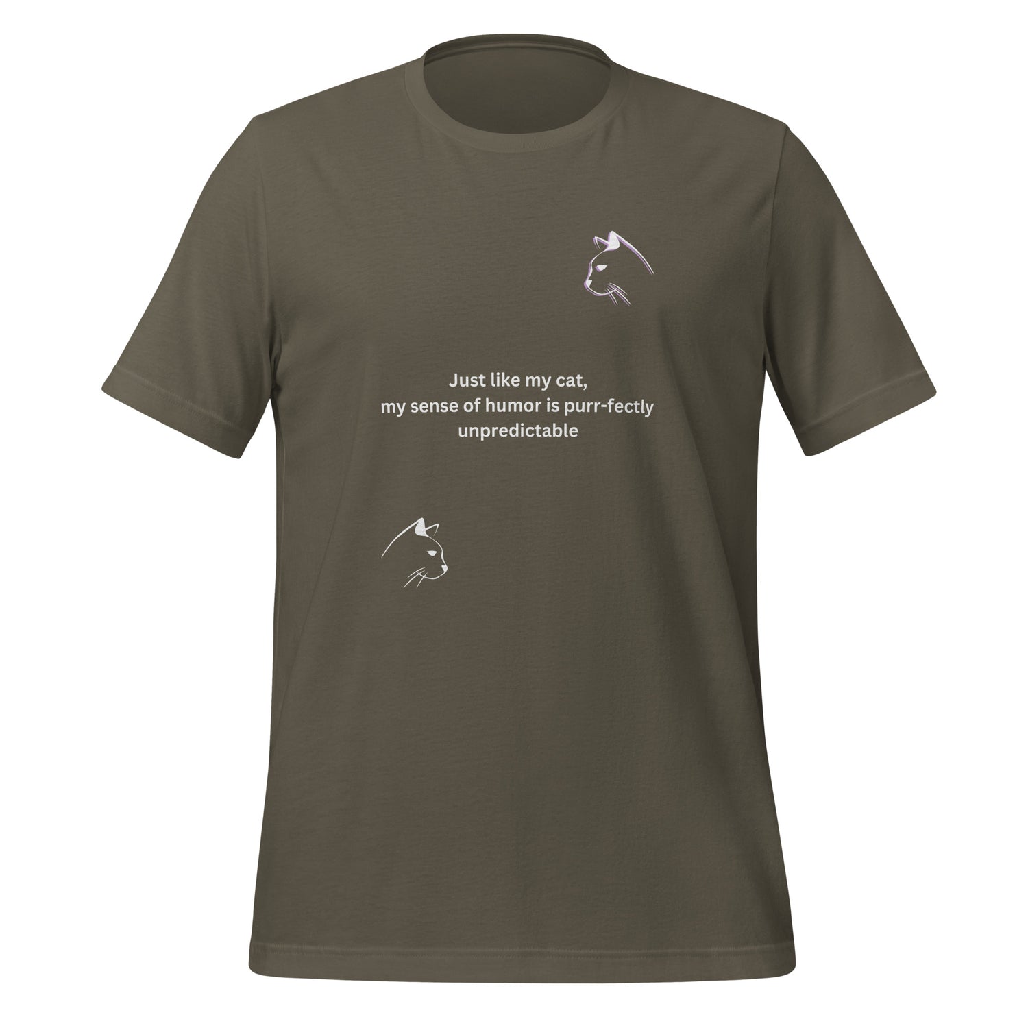 Just like my cat Unisex t-shirt