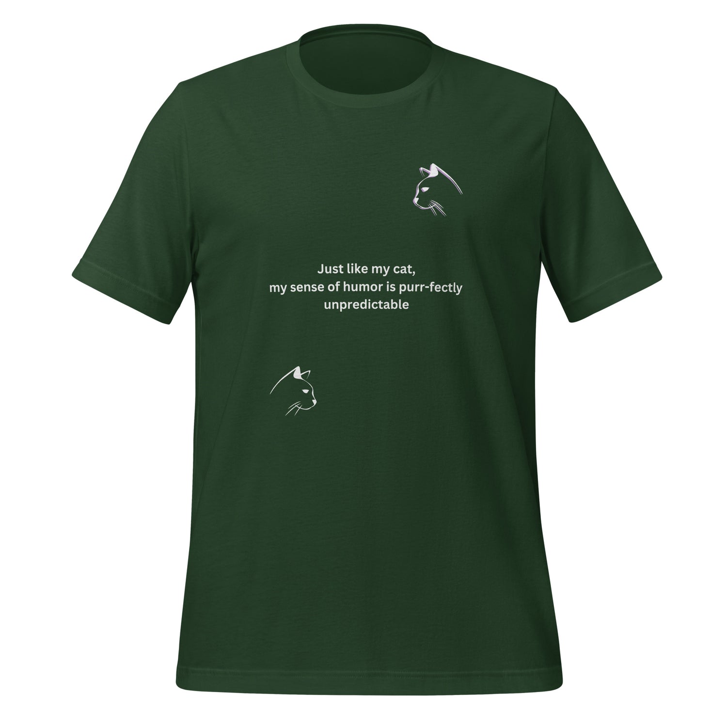 Just like my cat Unisex t-shirt