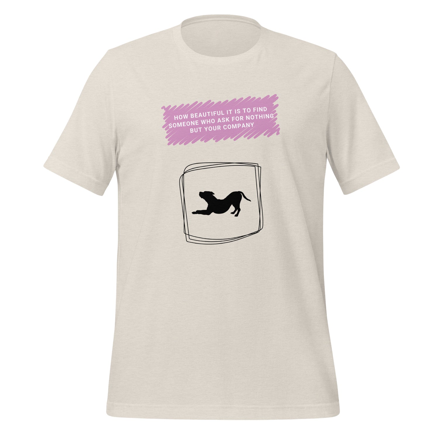 How beautiful it is to find Unisex t-shirt