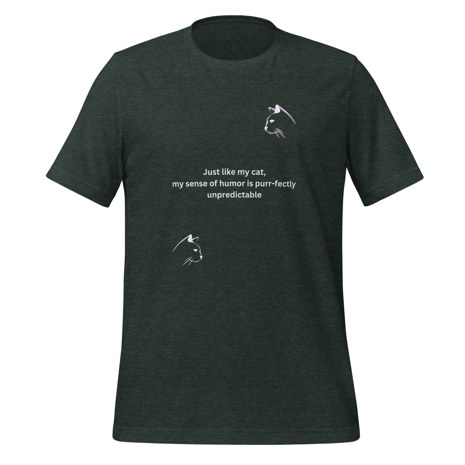 Just like my cat Unisex t-shirt